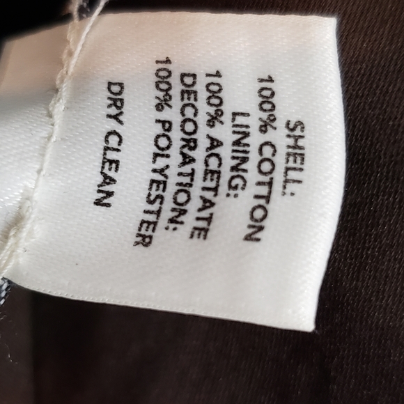 ❤️ LOFT Ann Taylor Petite Women's Brown Skirt - Picture 5 of 6